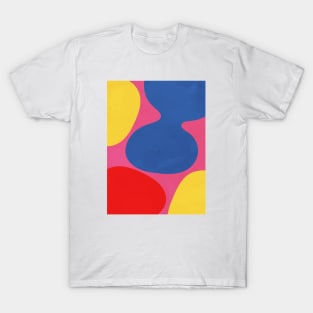 Retro Colorful Abstract Shapes T-Shirt